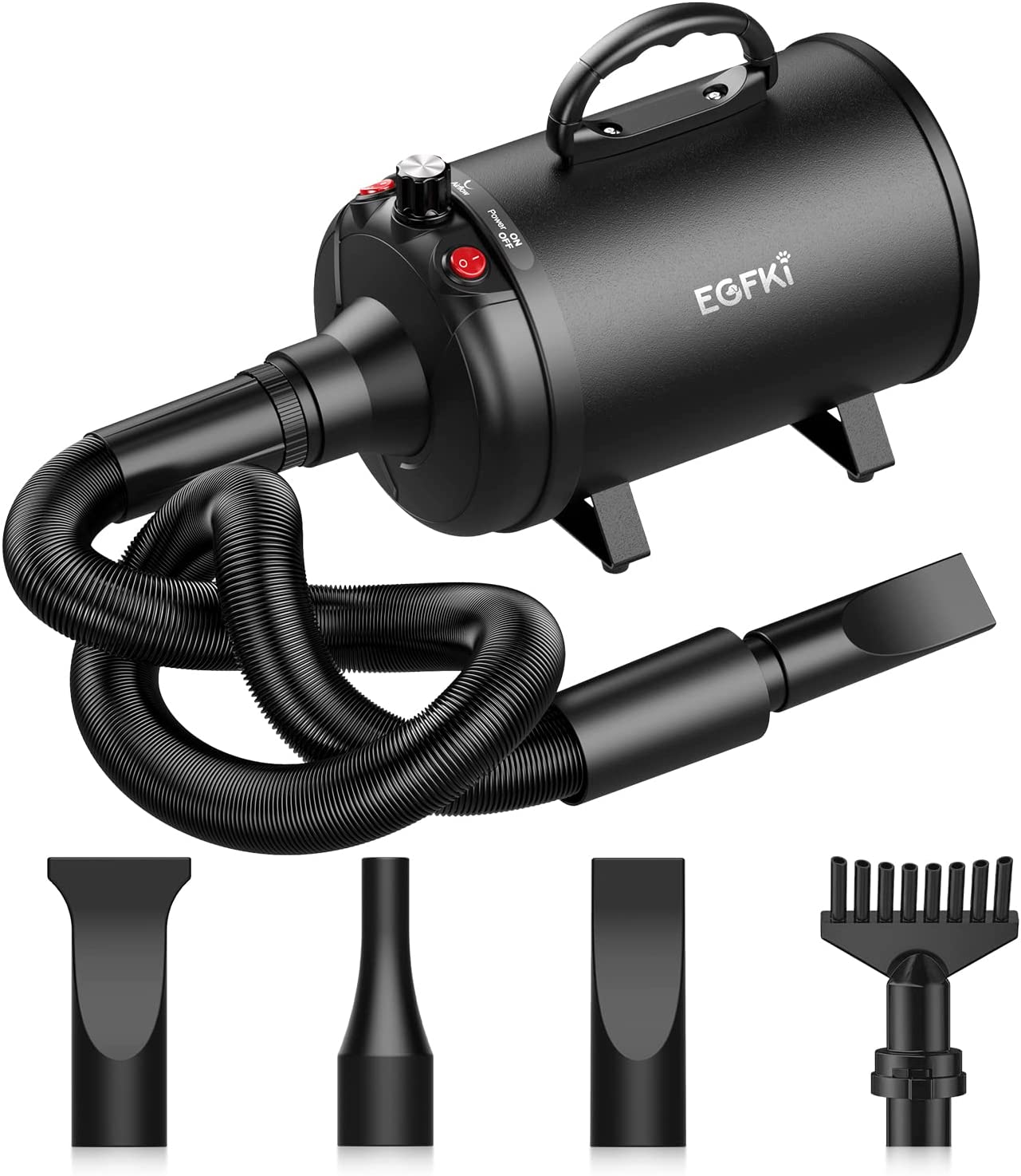 Premium High-Velocity Dog Grooming Blow Dryer – Powerful Pet Hair Dryer for Fast Drying