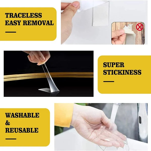 SolutionGrip - Transparent Double Sided Grip Tape