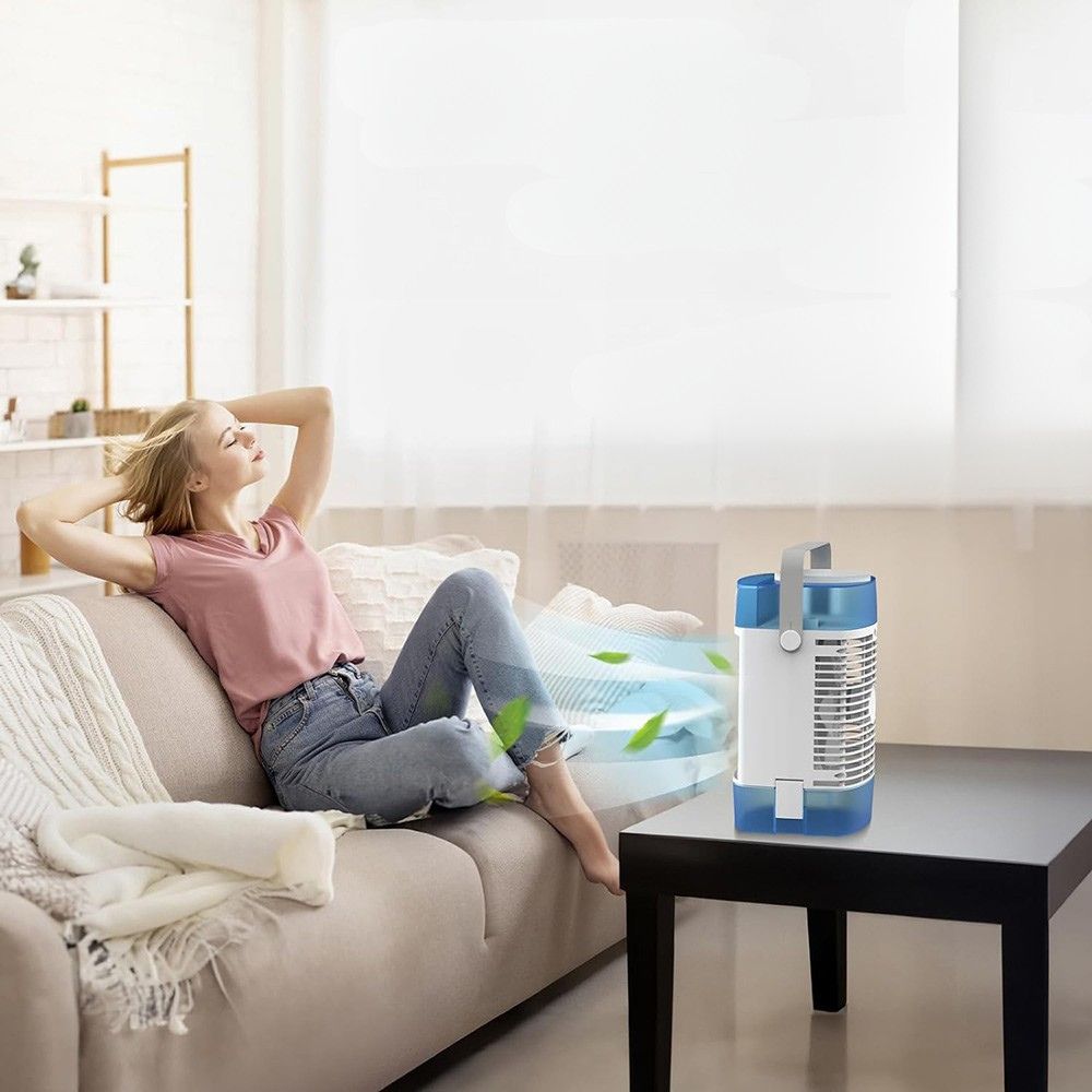Aire acondicionado portátil 4 en 1 con humidificador y ventilador