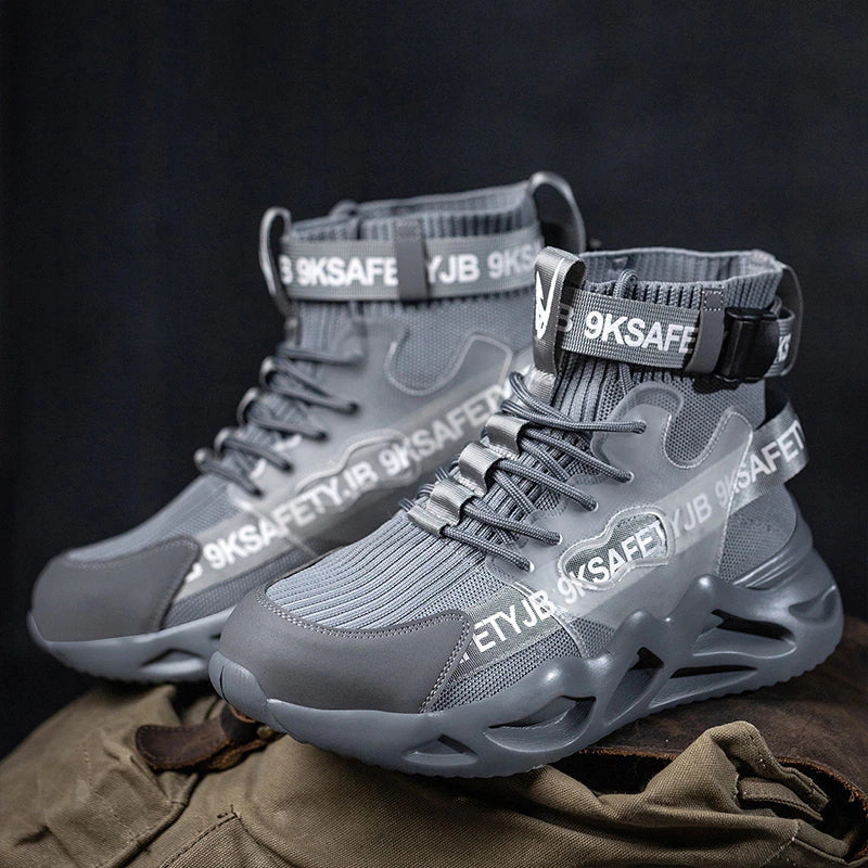 Dela Non-Slip Work Shoes – Breathable Lightweight Summer Footwear