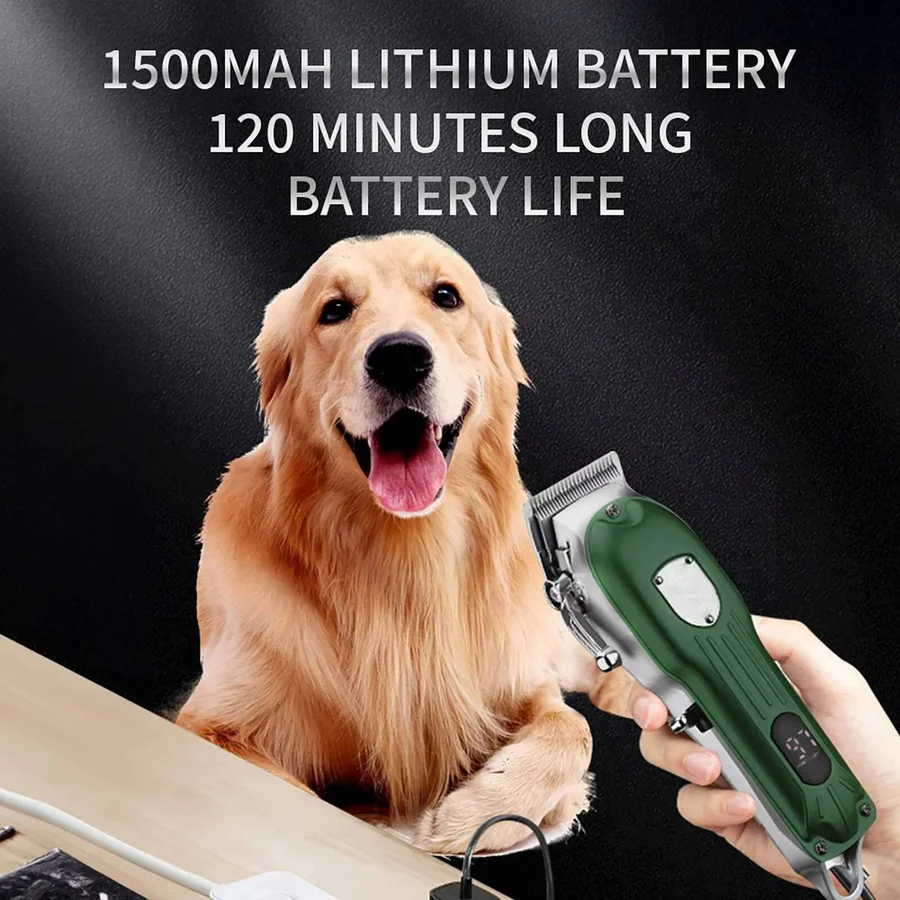 Professional Dog Hair Clipper All Metal Rechargeable | Ventayo