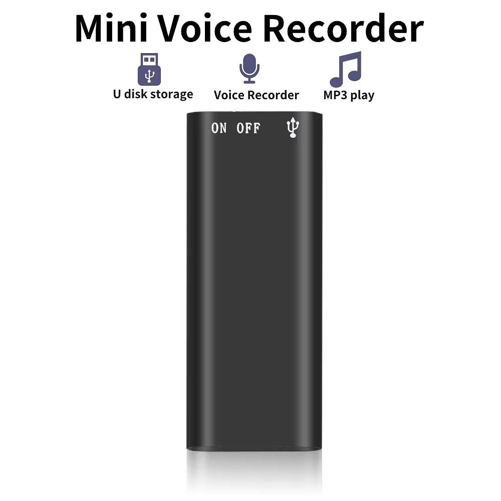 Mini Skjult Lydopptaker Enhet