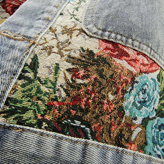 Cropped Floral Jacket