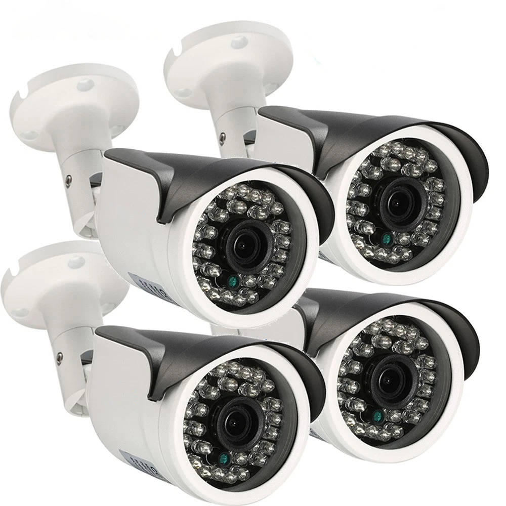Wireless Security Camera Kit – Outdoor Surveillance System with Infrared Night Vision