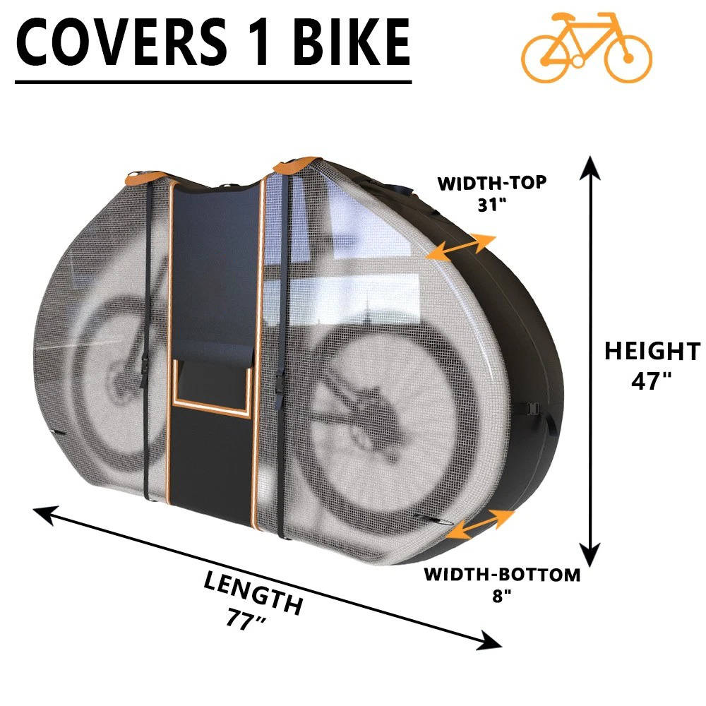 Cykelskydd för transport