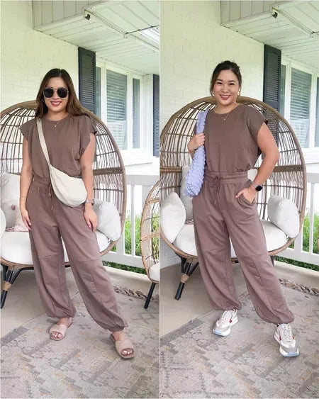 Renée - Elegant Backless Wide-Leg Jumpsuit For Women