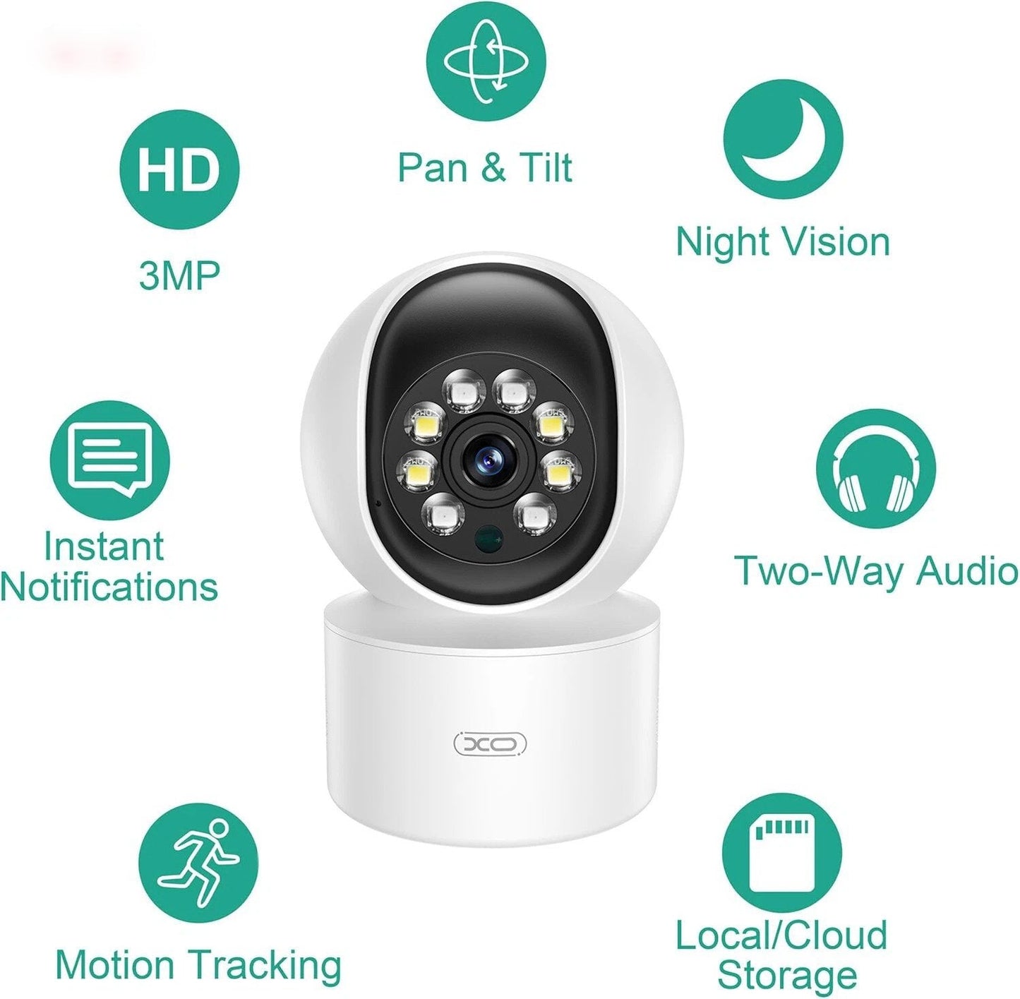 Indoor Security Camera Baby Monitor