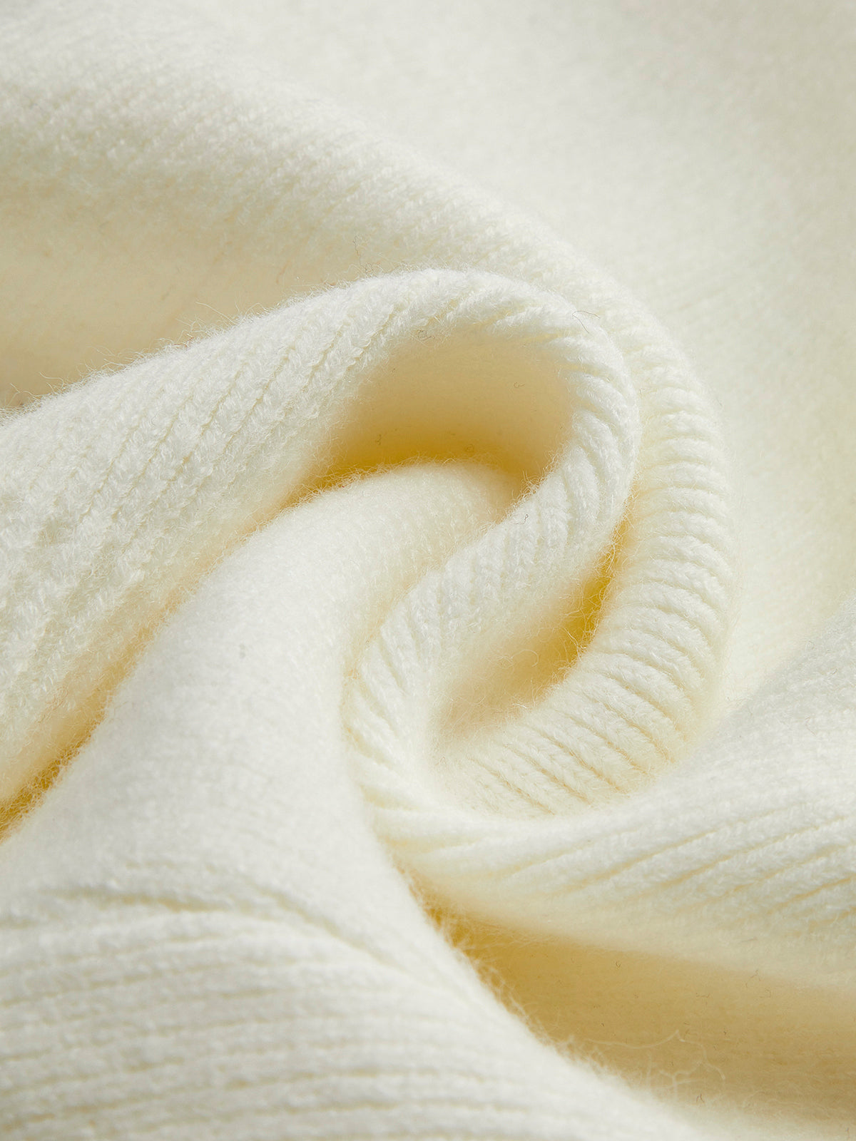 V-hals splittet knappet cardigan