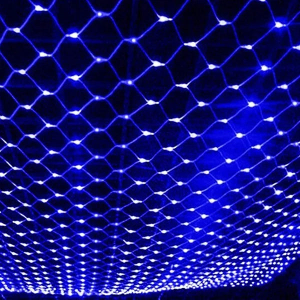 Aqua Mesh Waterproof String Lights for Yard at Night