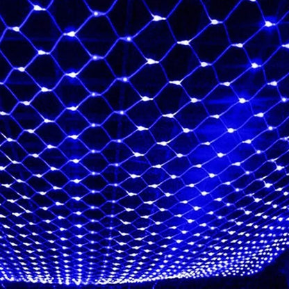Aqua Mesh Waterproof String Lights for Yard at Night