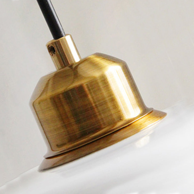 Mid Century Art Milk White Glass Pendant Light