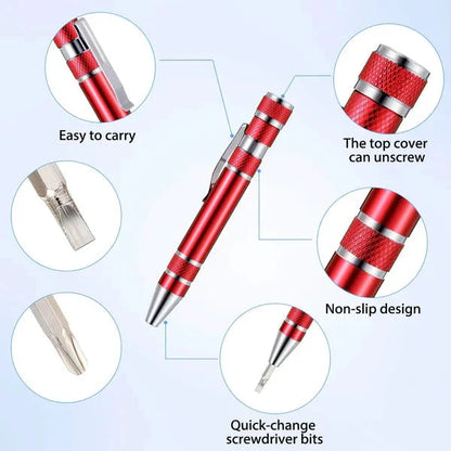 Instant 8-in-1 Zakpen Schroevendraaier