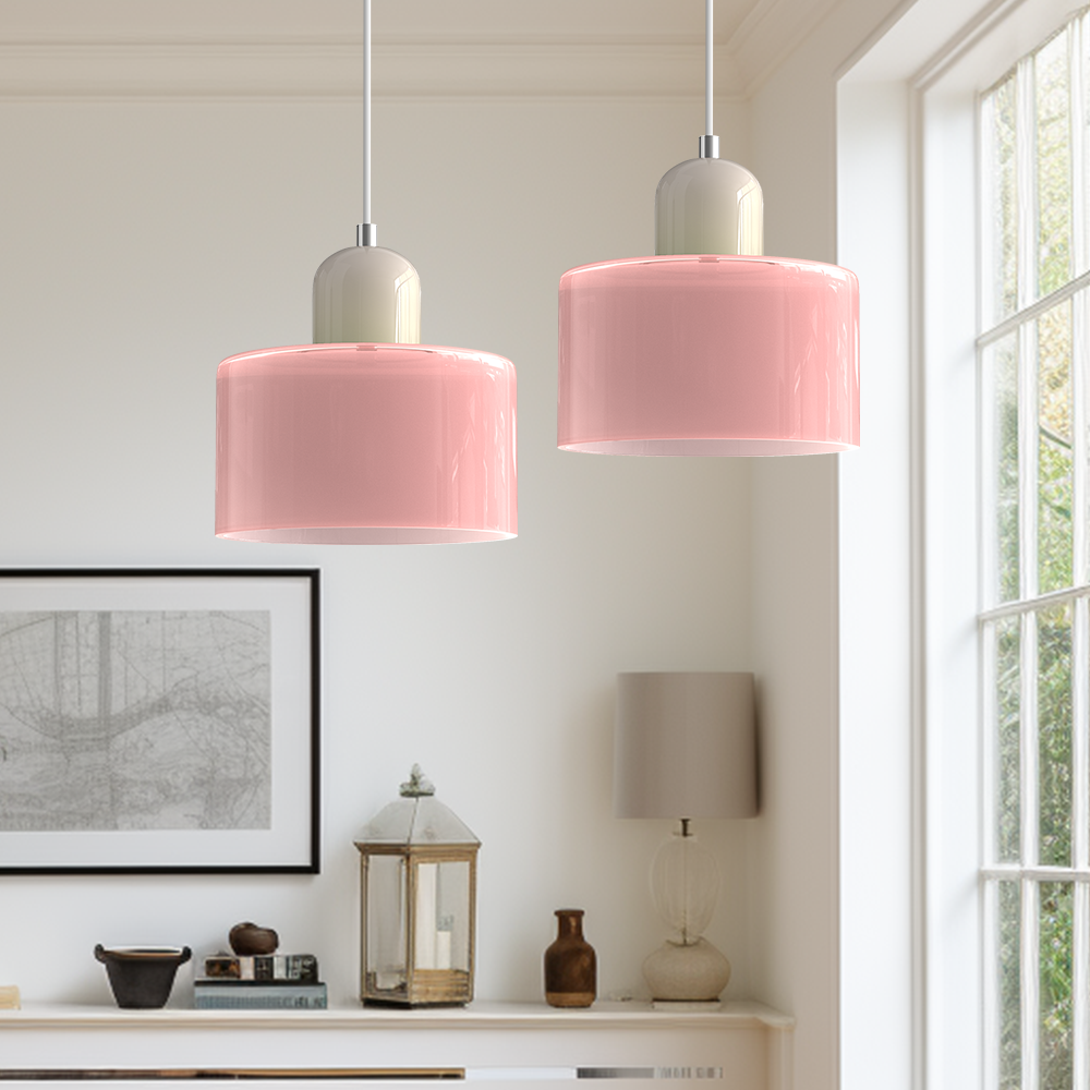 Bauhaus Small Glass Pendant Light