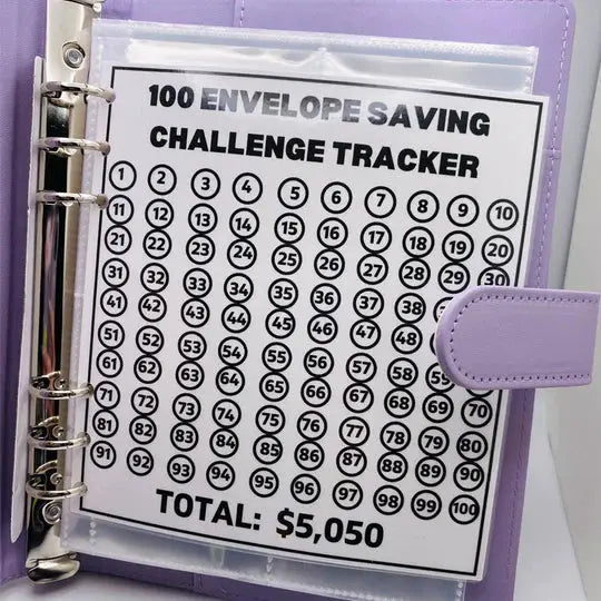 BudgetFriendly  Binder Book 100 Envelopes