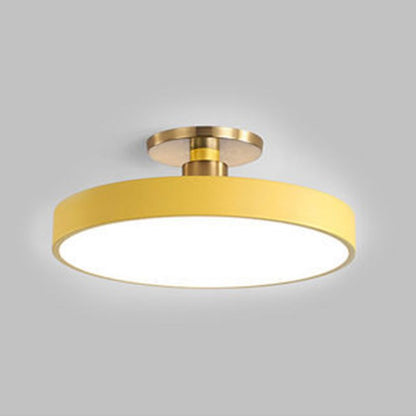 Nordic Minimalist Round Flush Mount Ceiling Light