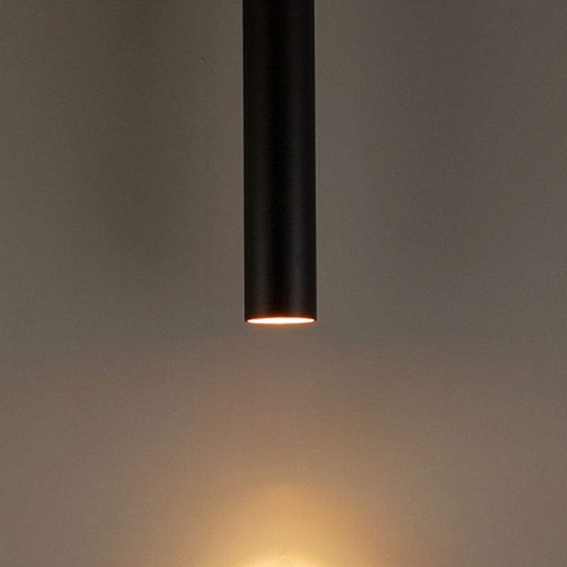 Cylinder Shape Linear Pendant Light