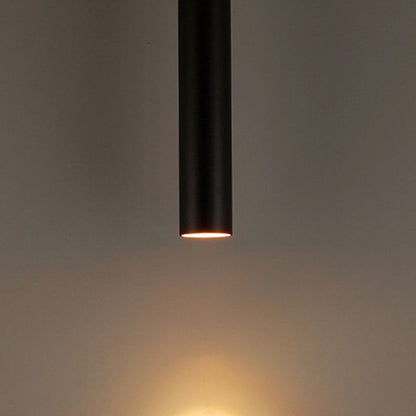 Cylinder Shape Linear Pendant Light