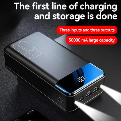 100000mAh Power Bank – Ultra Fast Charging External Battery for Phones, Tablets & Laptops