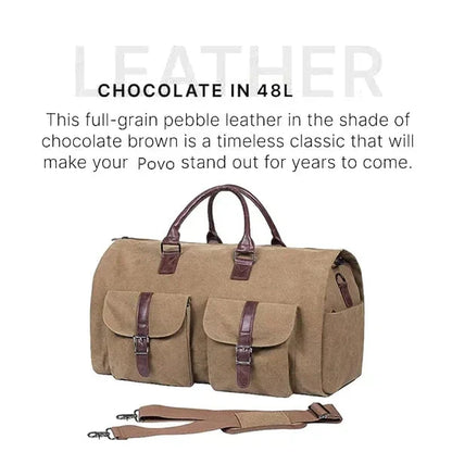 Stylish 3-in-1 Convertible Duffle Bag