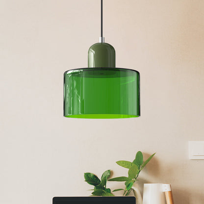 Bauhaus Small Glass Pendant Light