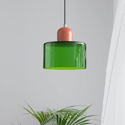 Bauhaus Small Glass Pendant Light