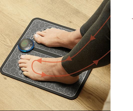 EMS Foot Massage Mat – Electric Acupressure Stimulator for Pain Relief & Relaxation