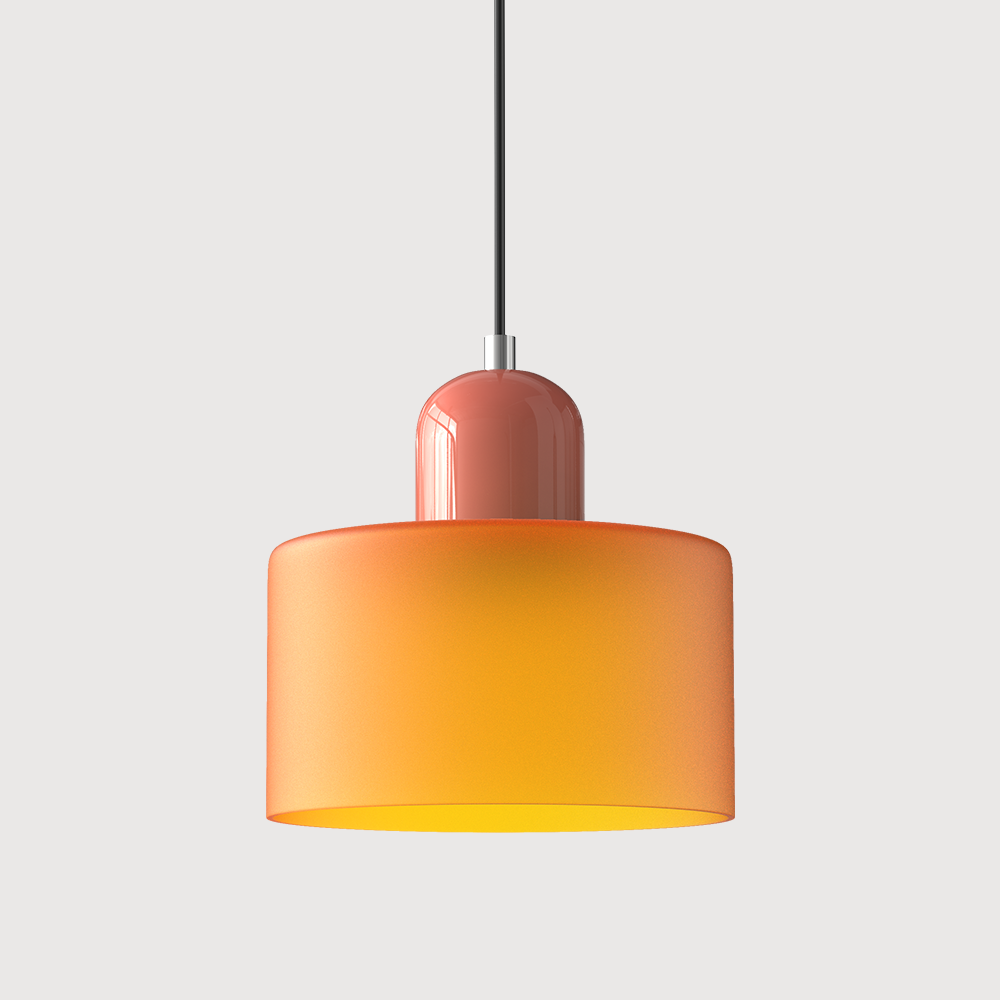 Bauhaus Small Glass Pendant Light