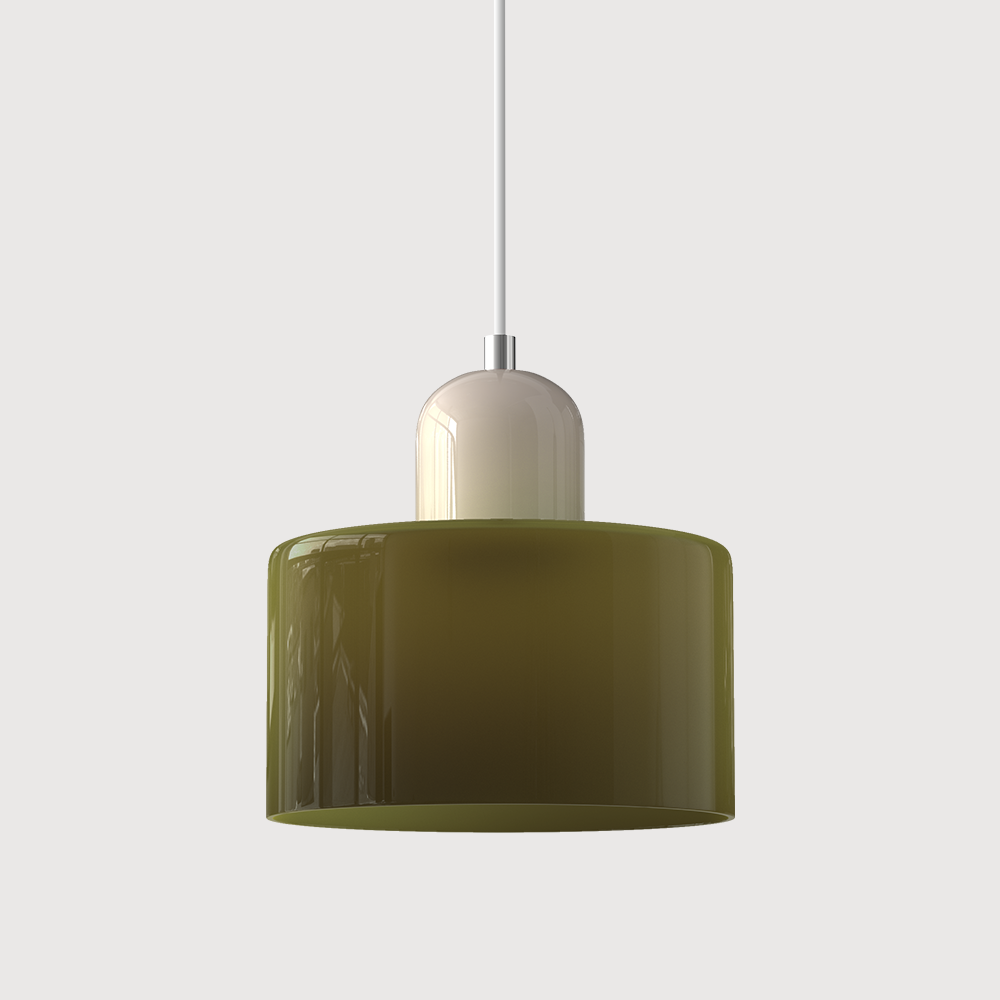 Bauhaus Small Glass Pendant Light