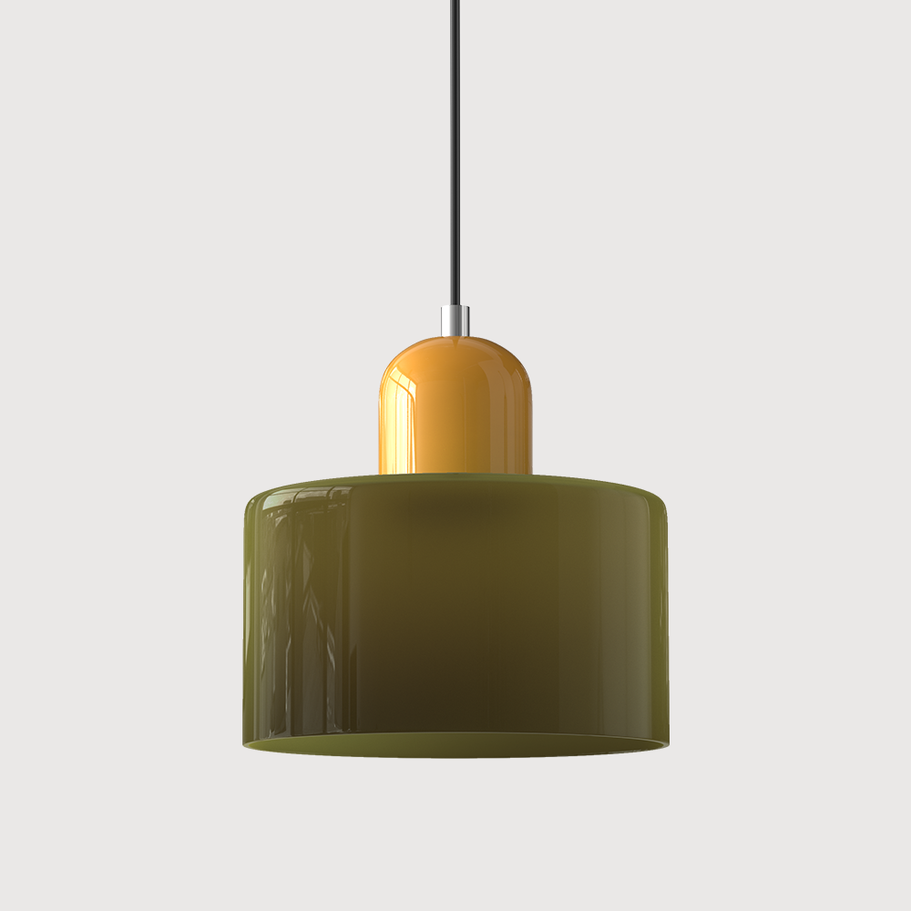 Bauhaus Small Glass Pendant Light
