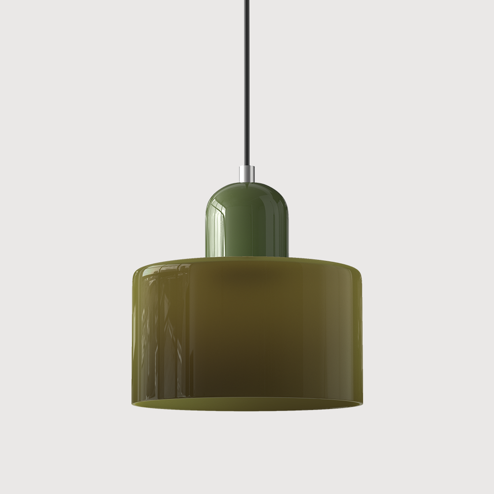 Bauhaus Small Glass Pendant Light