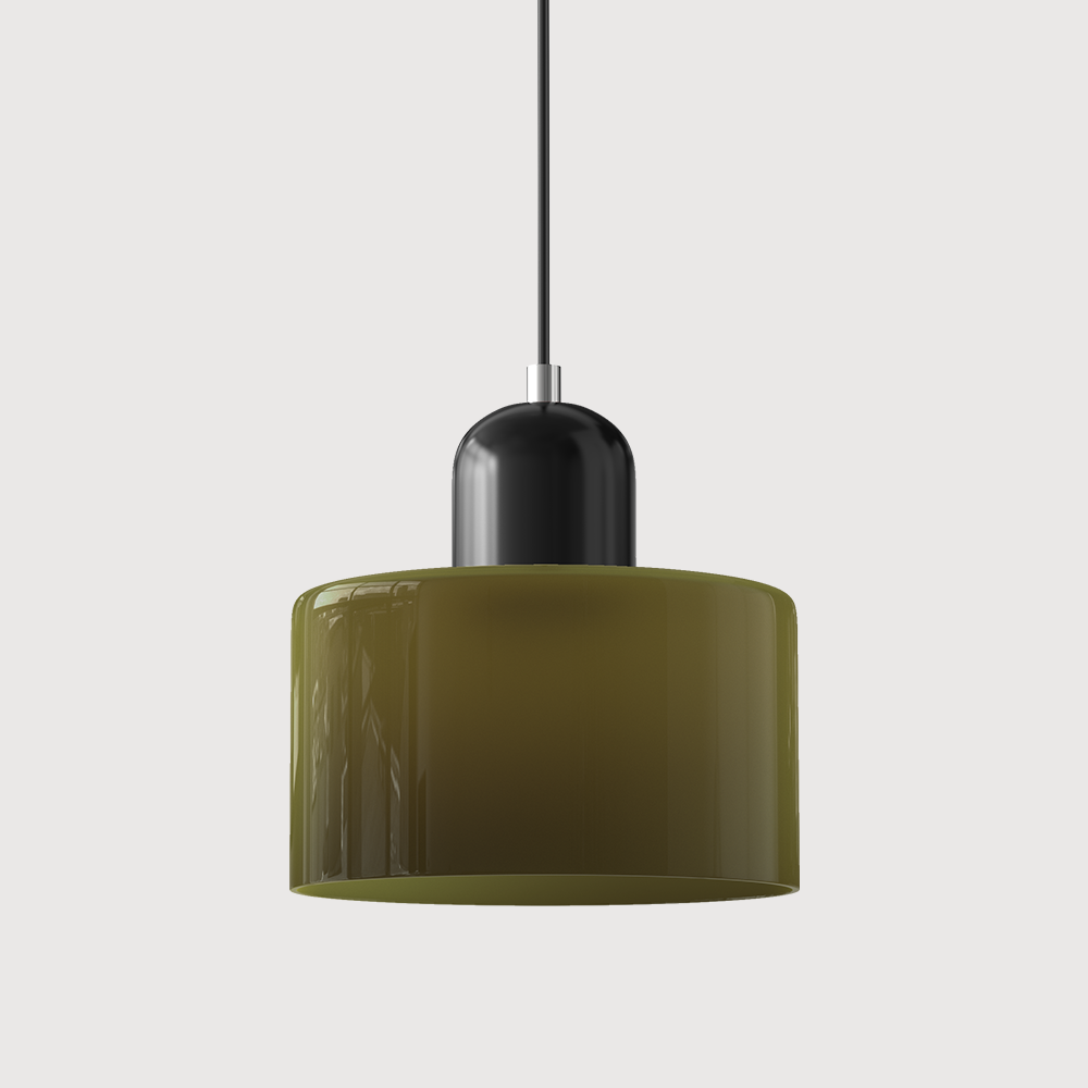 Bauhaus Small Glass Pendant Light