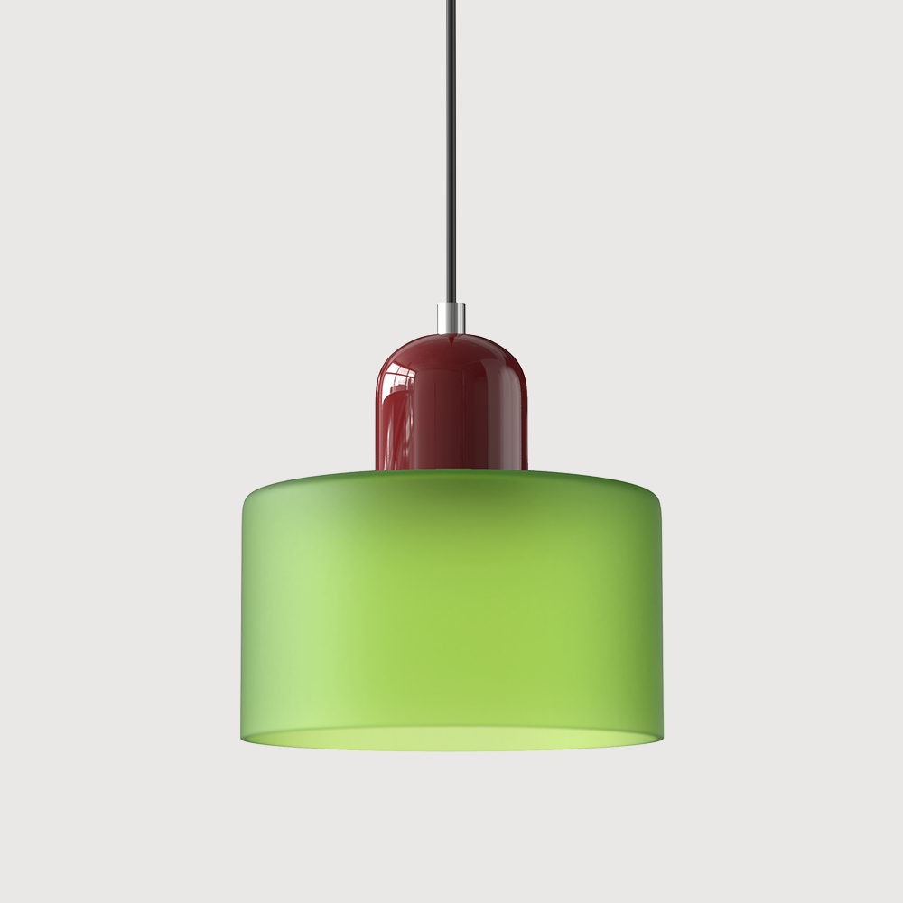Bauhaus Small Glass Pendant Light