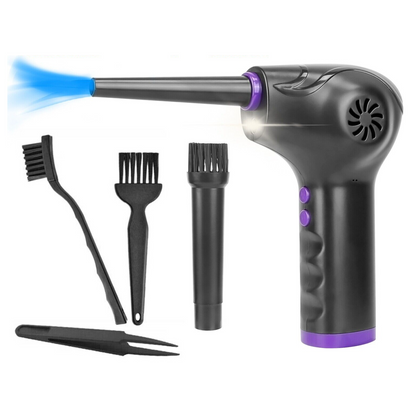 Compact Cordless Electronic Keyboard Air Duster Blower Cleaner