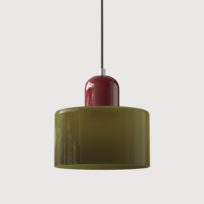 Bauhaus Small Glass Pendant Light