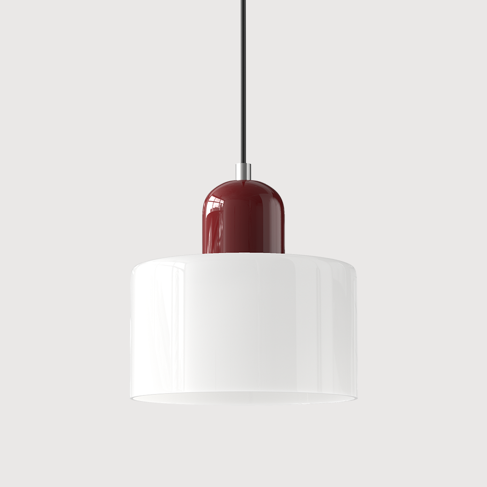 Bauhaus Small Glass Pendant Light
