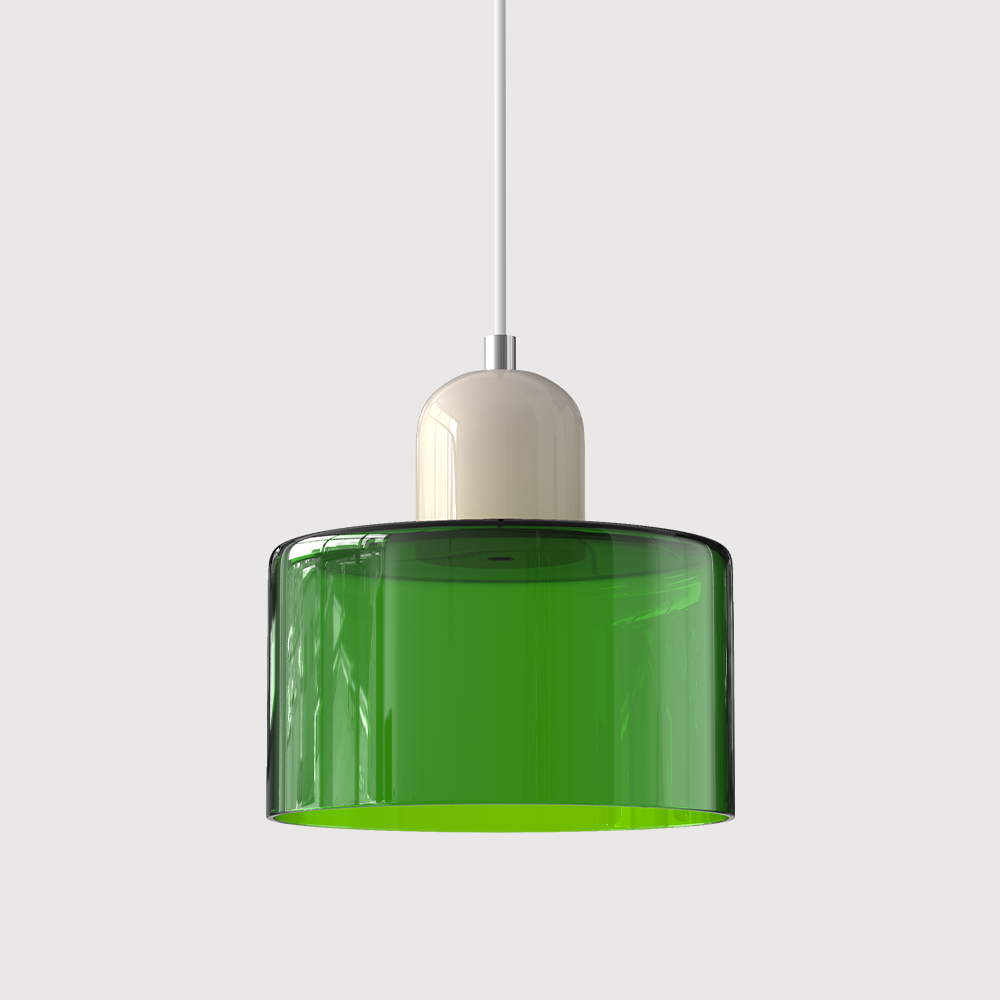 Bauhaus Small Glass Pendant Light
