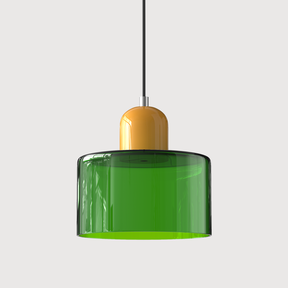 Bauhaus Small Glass Pendant Light
