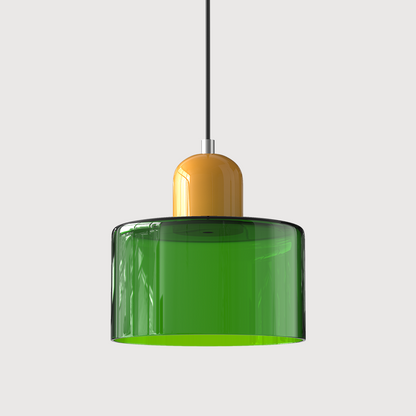 Bauhaus Small Glass Pendant Light