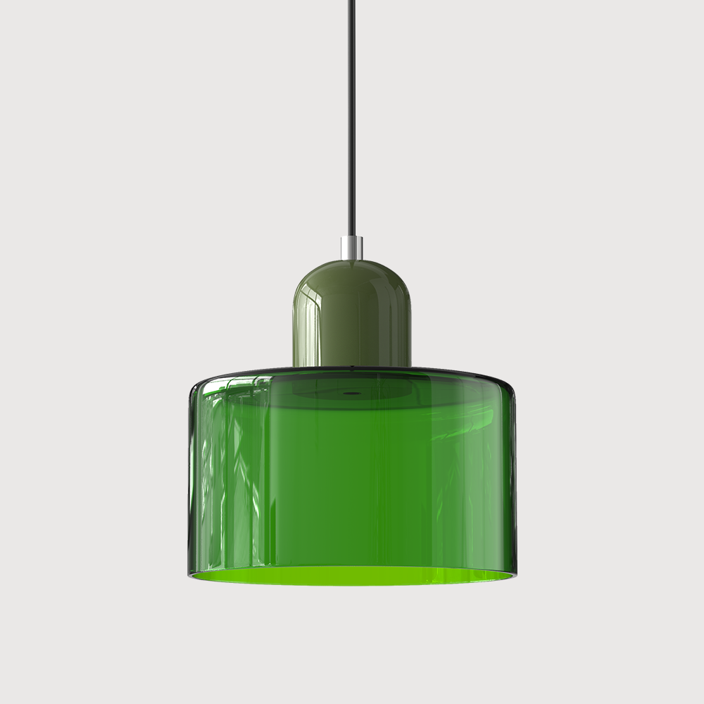 Bauhaus Small Glass Pendant Light