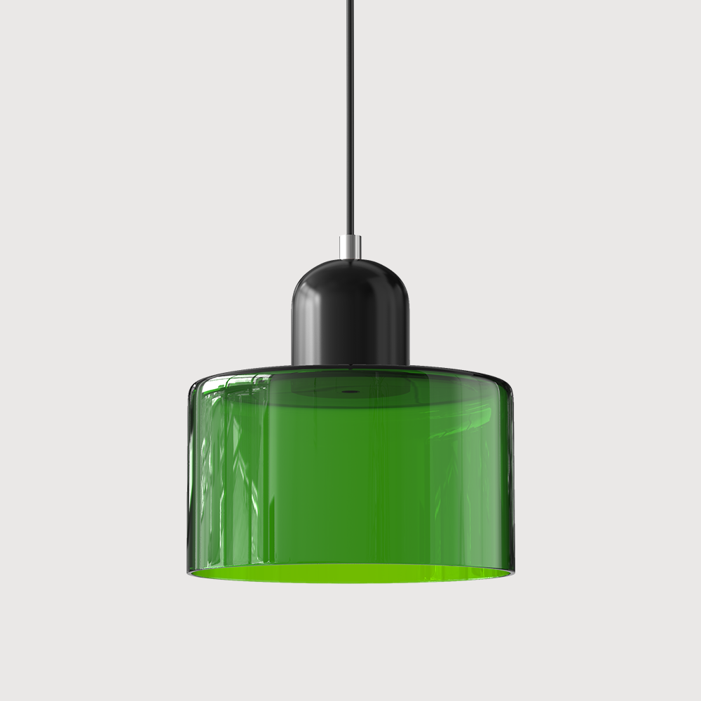 Bauhaus Small Glass Pendant Light