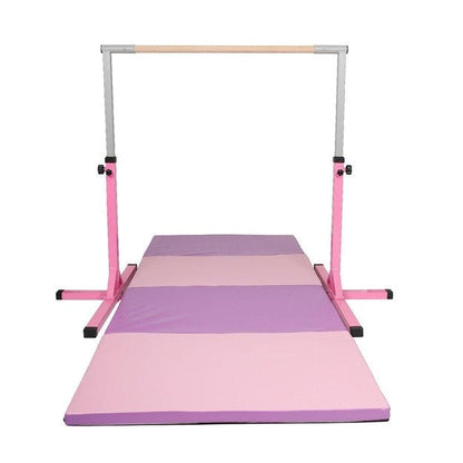 Training Gymnastics Bar – Home Horizontal Bar with Adjustable Height Settings