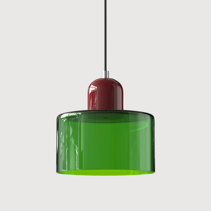 Bauhaus Small Glass Pendant Light
