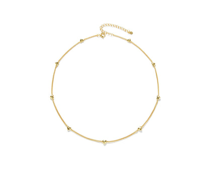 Heart Necklace, 925 Silver, 18K Gold Plated, 9 Motifs