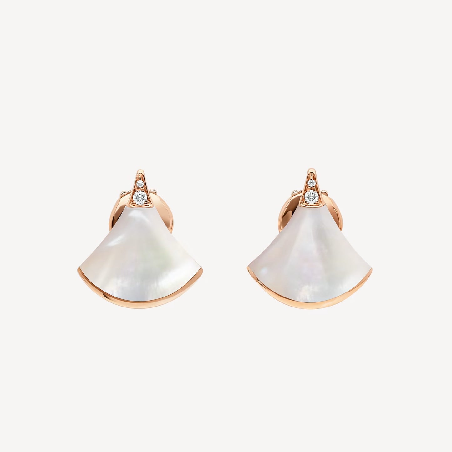 Divas’ Dream Earrings – 18k Gold Plated with Mother of Pearl