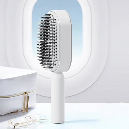 Self-Cleaning Hair Brush – Detangling Brush for All Hair Types