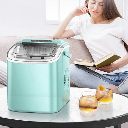 Máquina portátil para hacer cubitos de hielo nugget de gran capacidad para encimera
