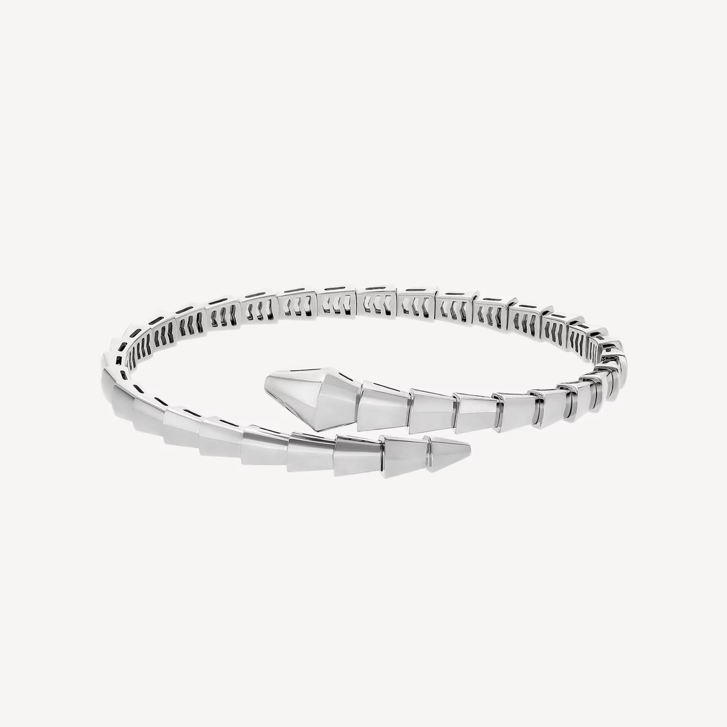Serpenti Bracelet – 18k White Gold Plated