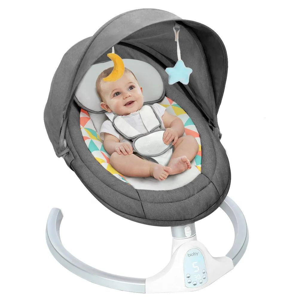 Ultimate 2-in-1 Baby Swing and Rocker – Infant Soothing Chair for Naps & Play