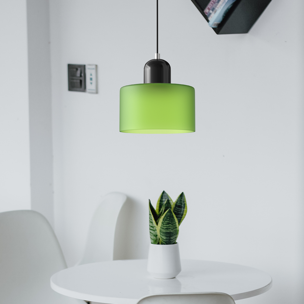 Bauhaus Small Glass Pendant Light