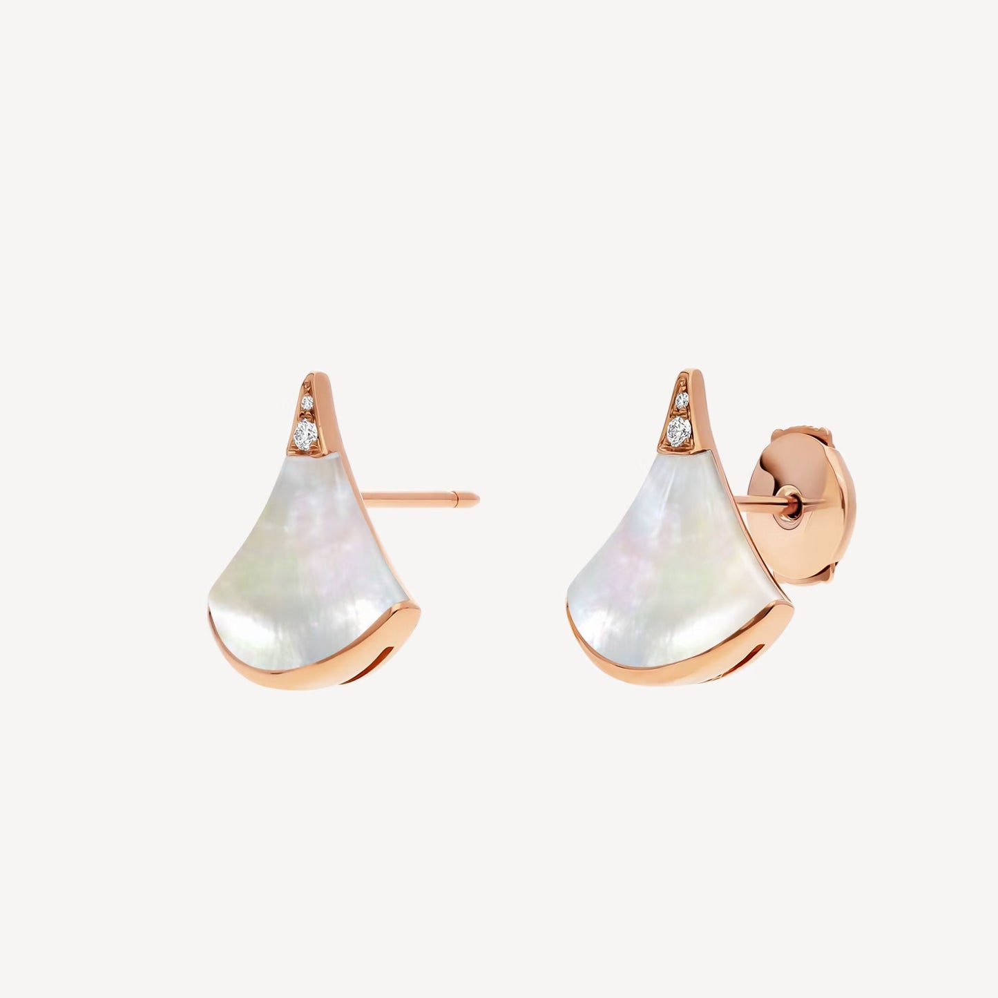 Divas’ Dream Earrings – 18k Gold Plated with Mother of Pearl